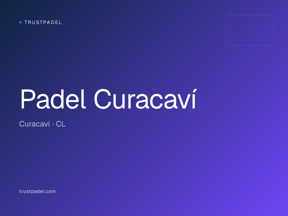 Padel Curacaví padel club