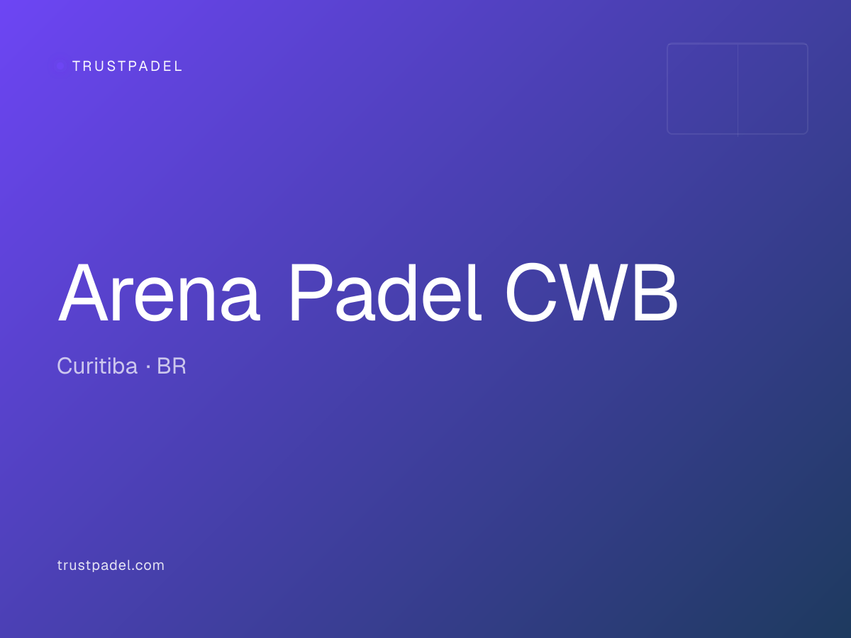 Arena Padel CWB padel club