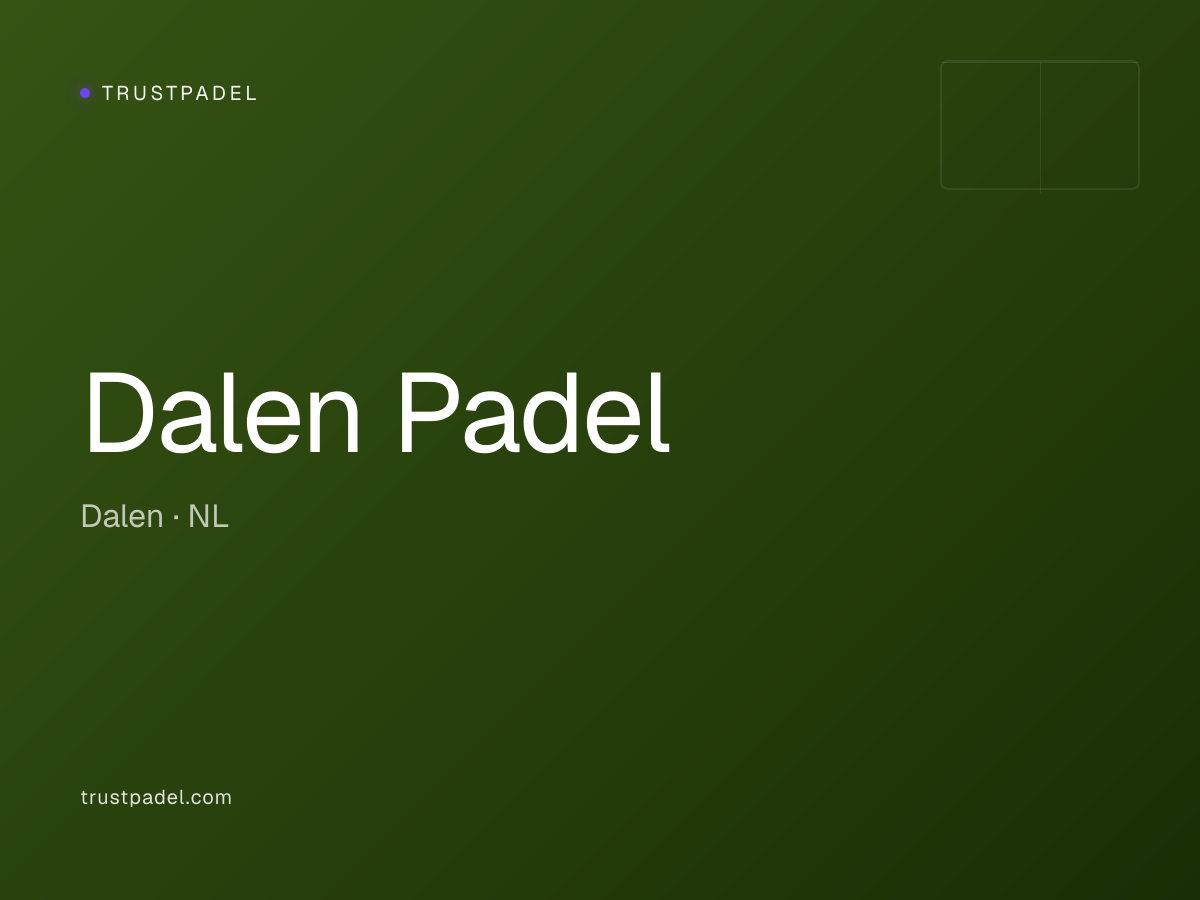 Dalen Padel padel club