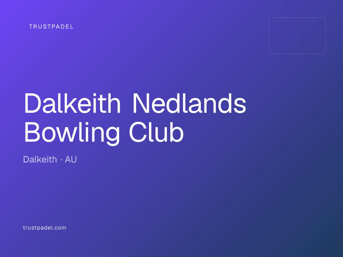 Dalkeith Nedlands Bowling Club padel club