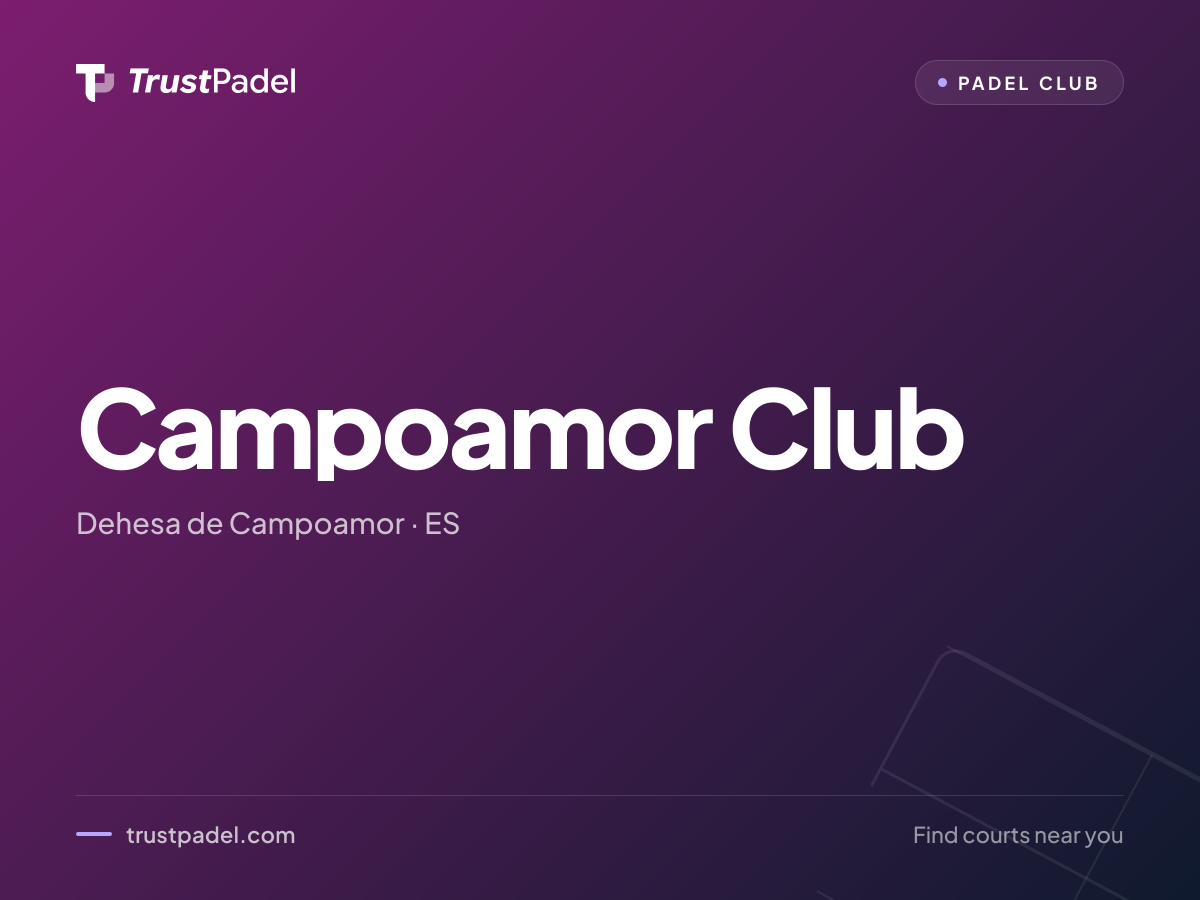 Campoamor Club padel club