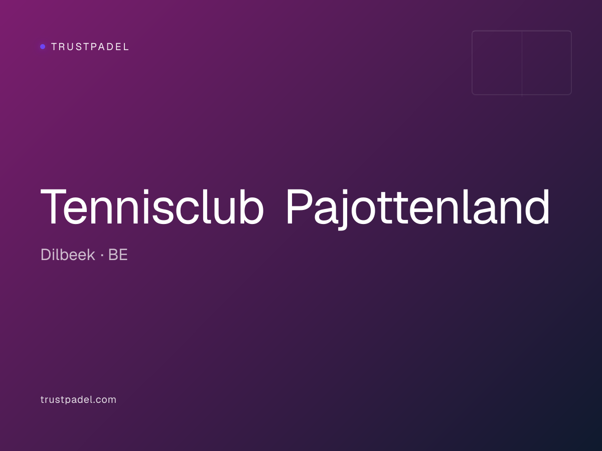 Tennisclub Pajottenland padel club
