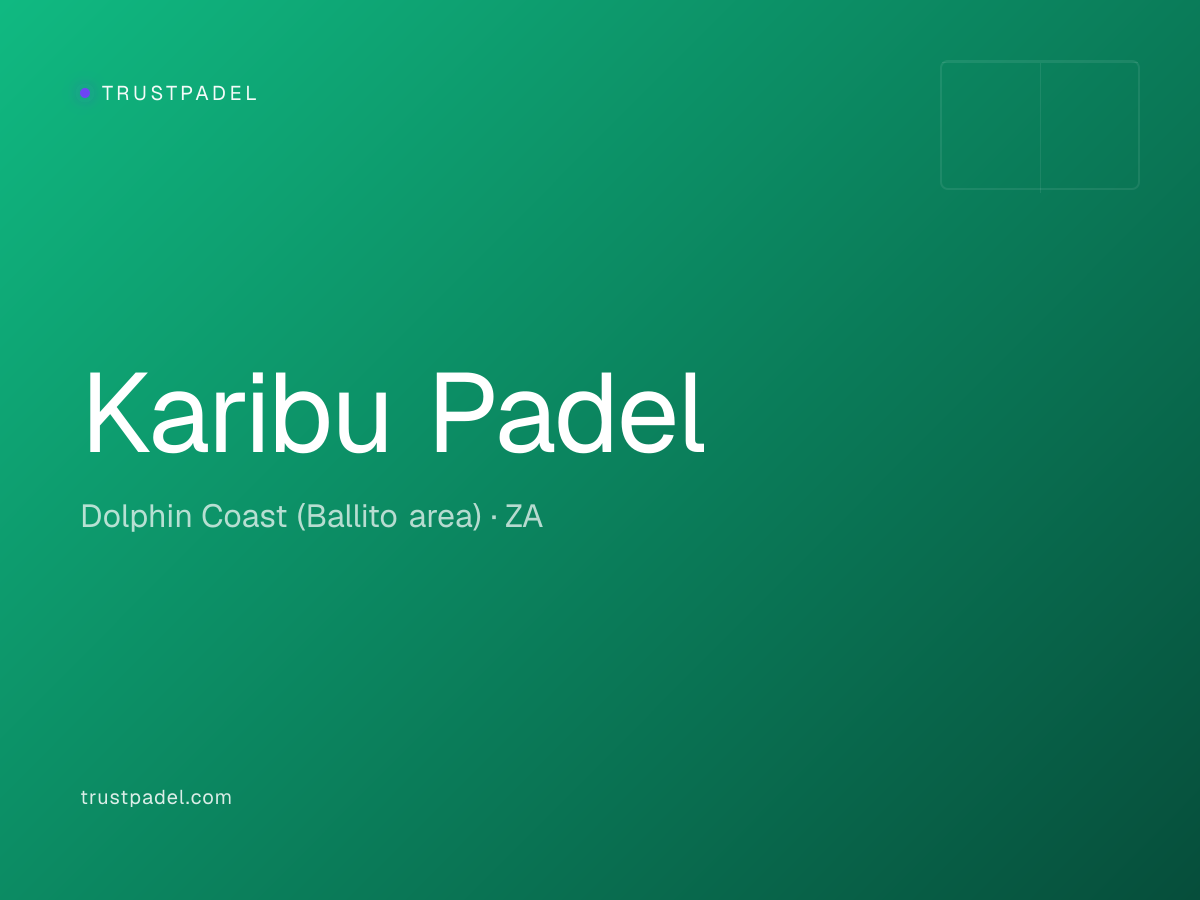 Karibu Padel padel club