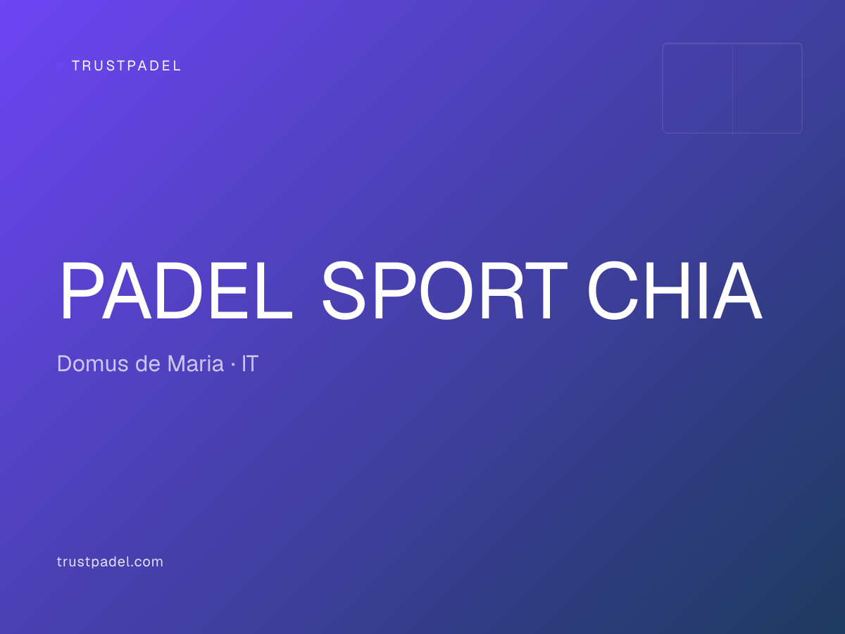 PADEL SPORT CHIA padel club