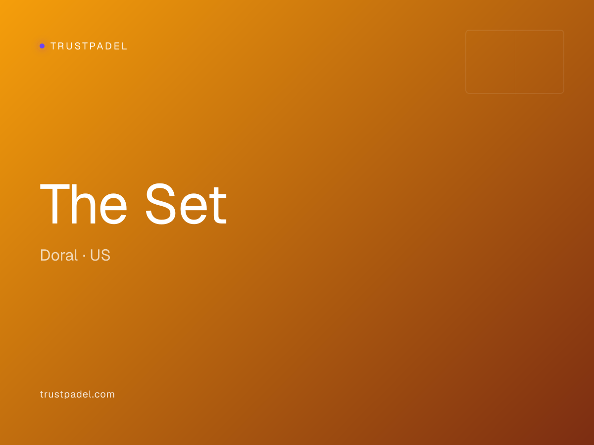 The Set padel club