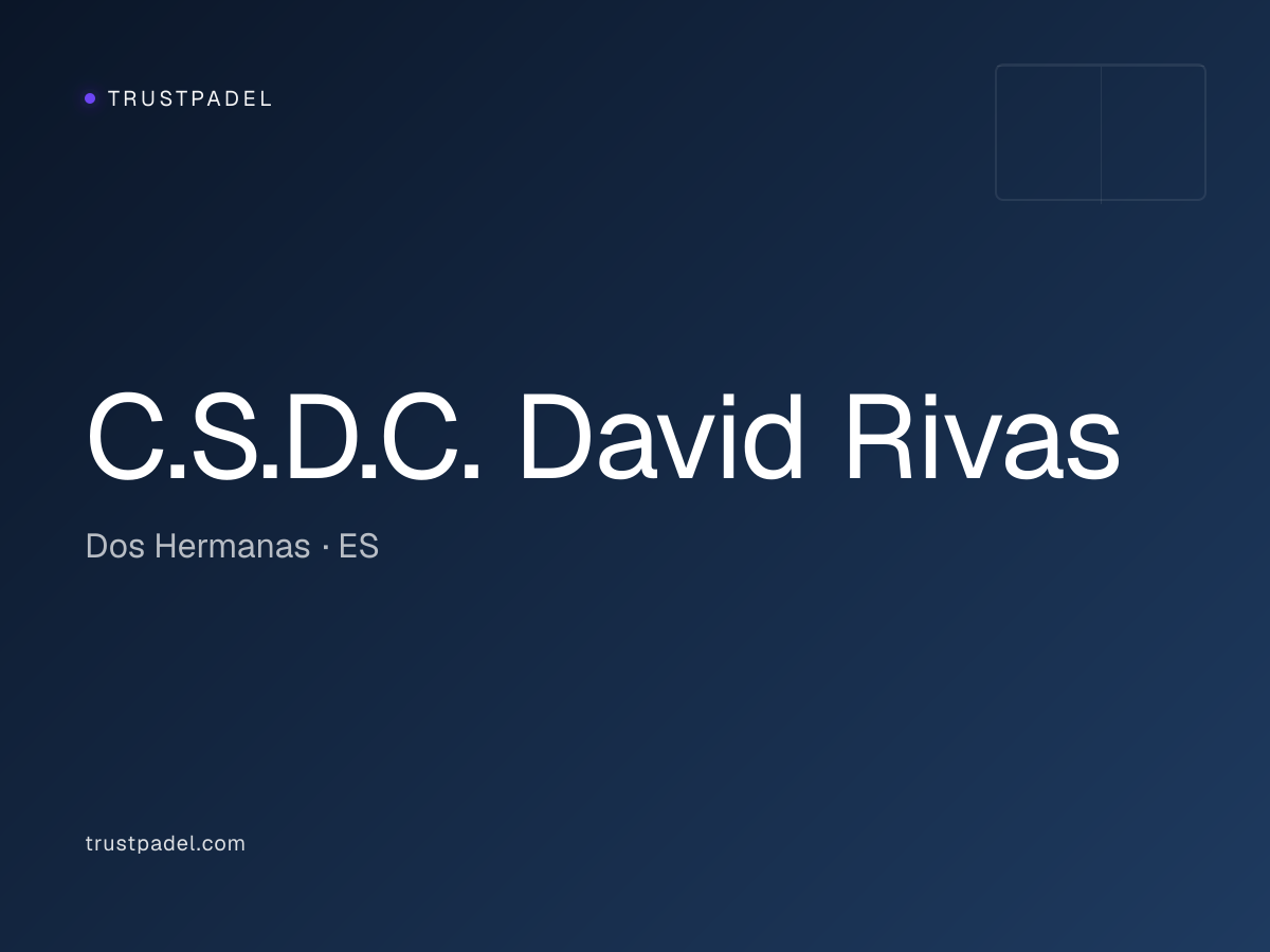 C.S.D.C. David Rivas padel club