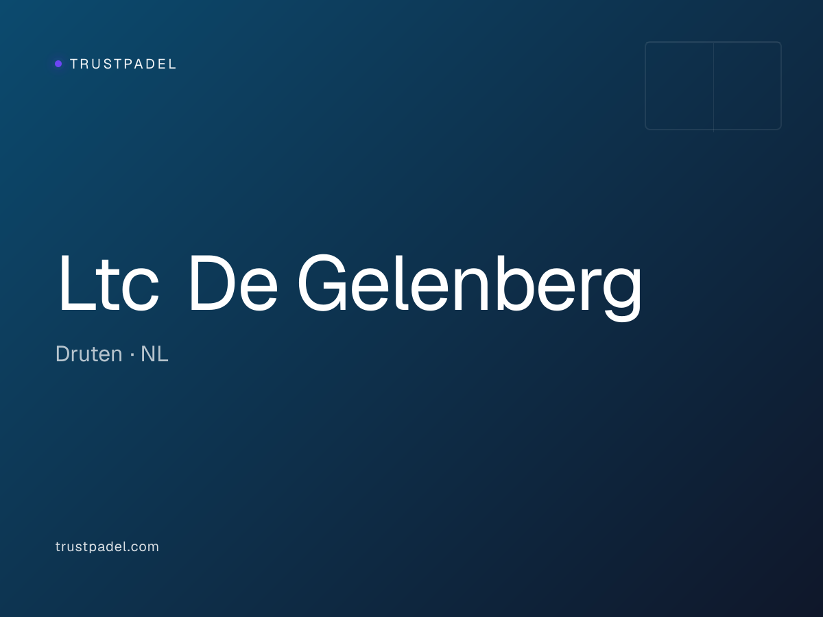Ltc De Gelenberg padel club