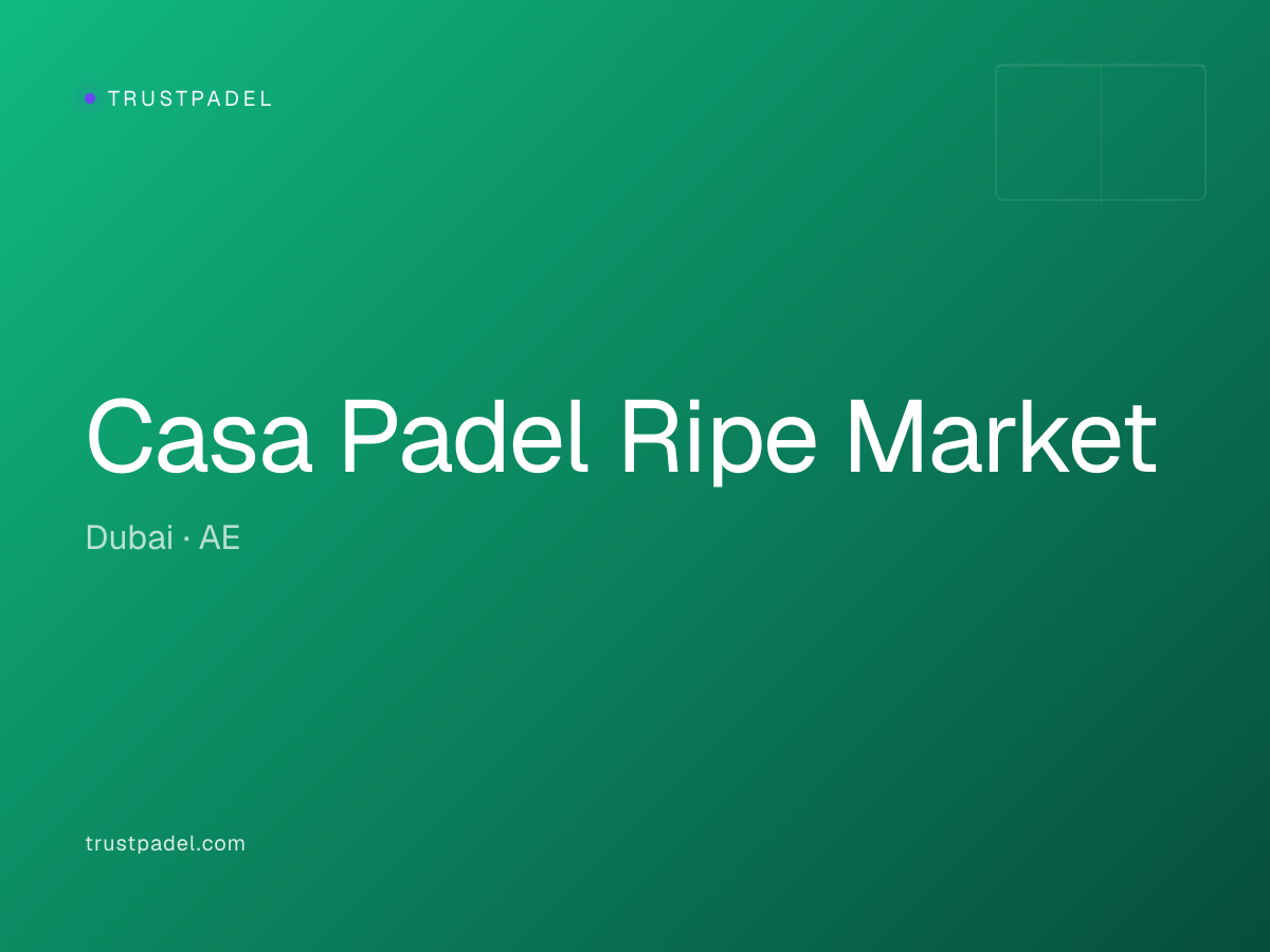 Casa Padel Ripe Market padel club