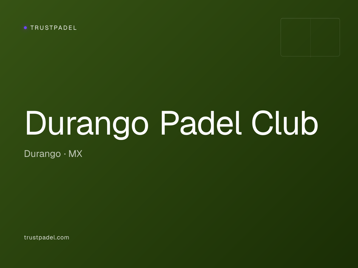 Durango Padel Club padel club