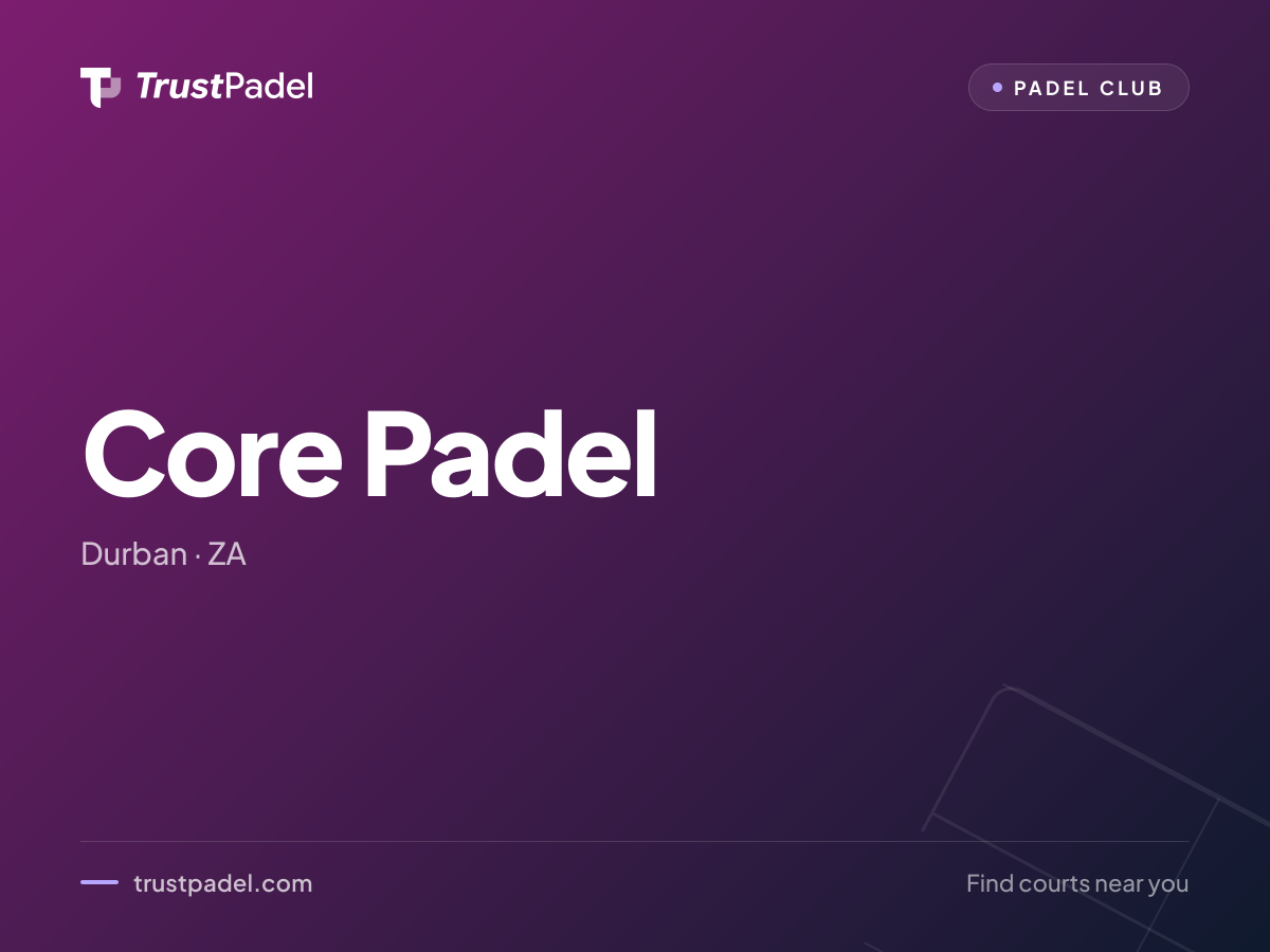 Core Padel padel club