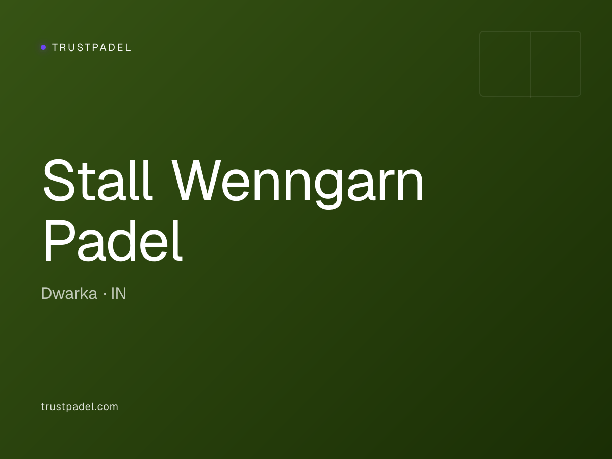 Stall Wenngarn Padel padel club