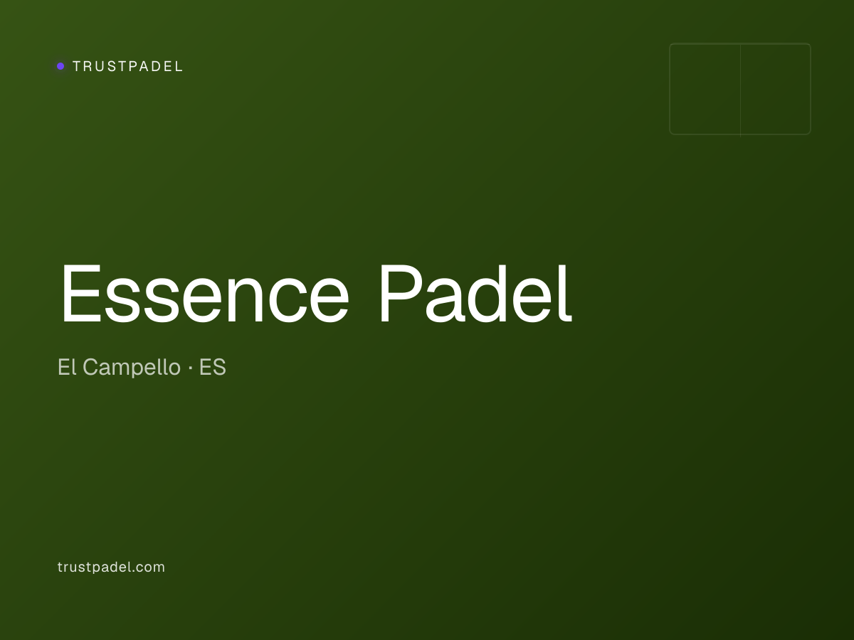 Essence Padel padel club
