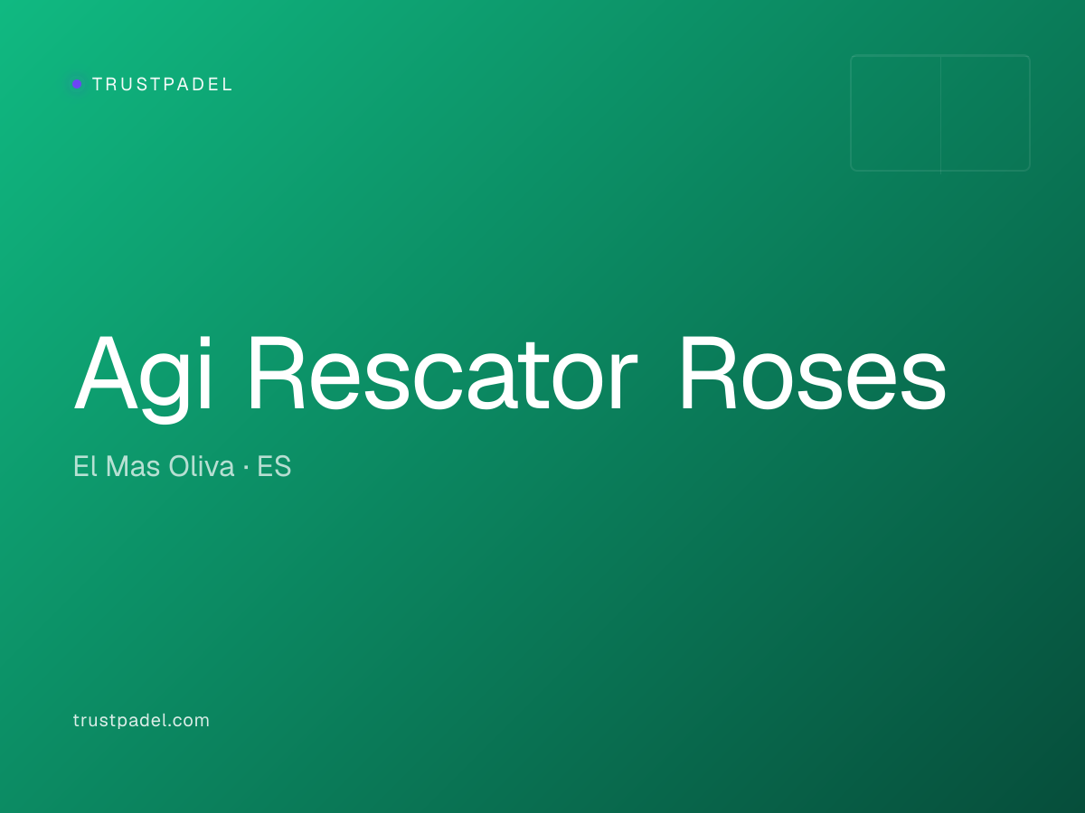 Agi Rescator Roses padel club