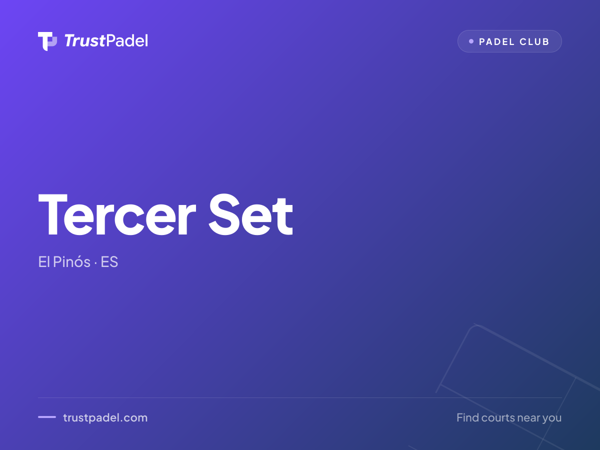 Tercer Set padel club