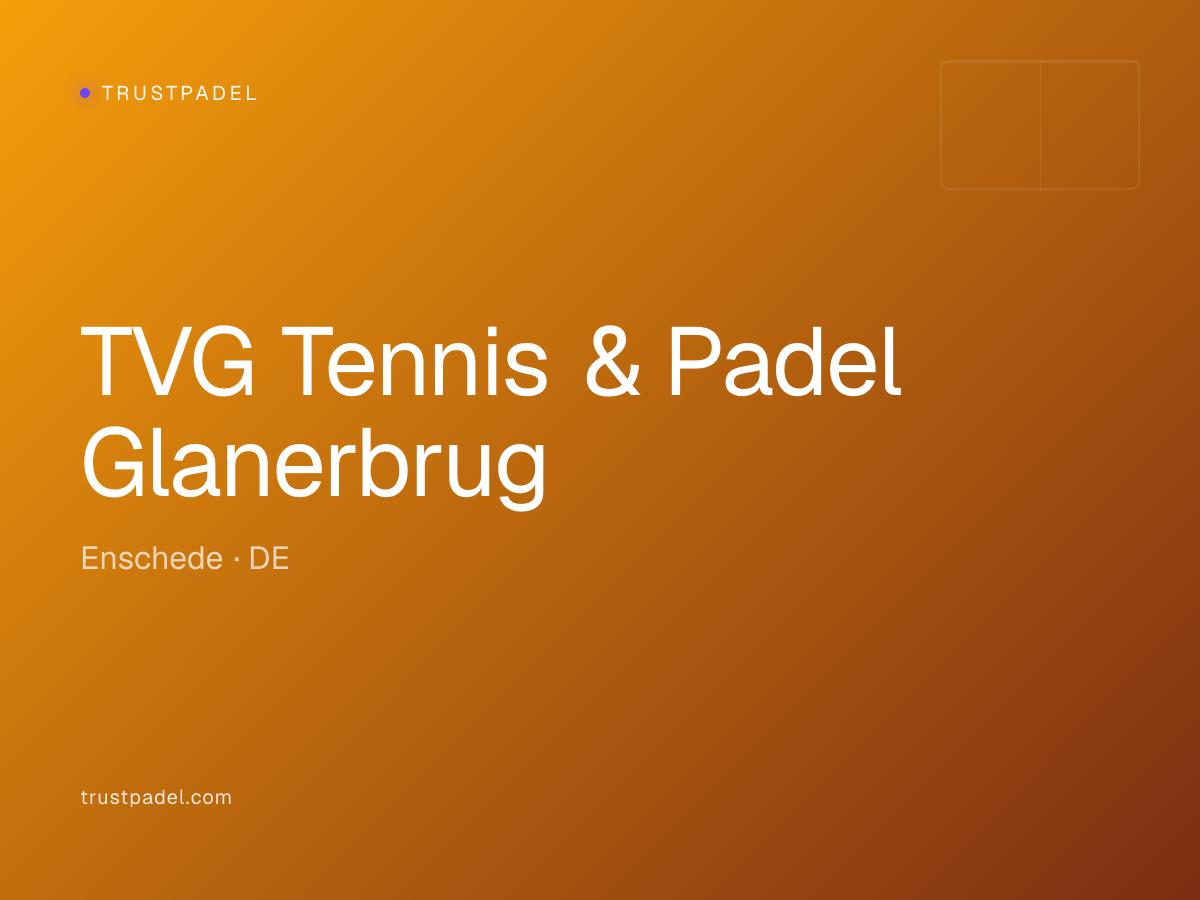 TVG Tennis & Padel Glanerbrug padel club