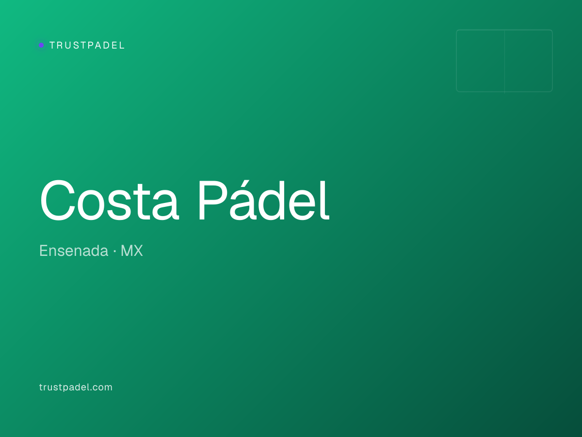 Costa Pádel padel club