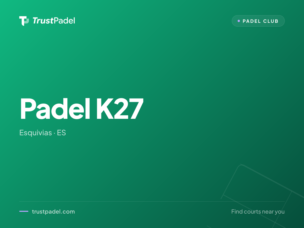 Padel K27 padel club