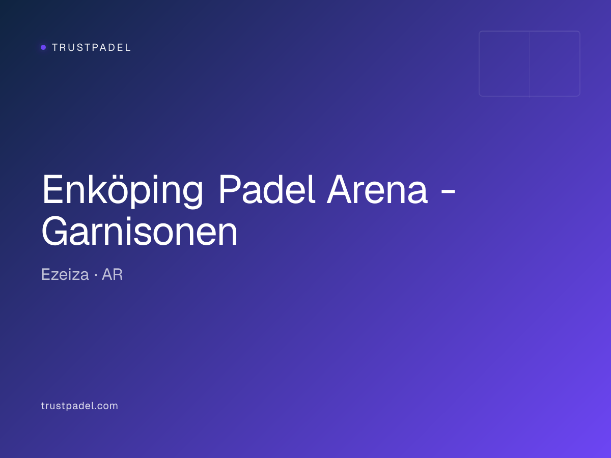 Enköping Padel Arena - Garnisonen padel club
