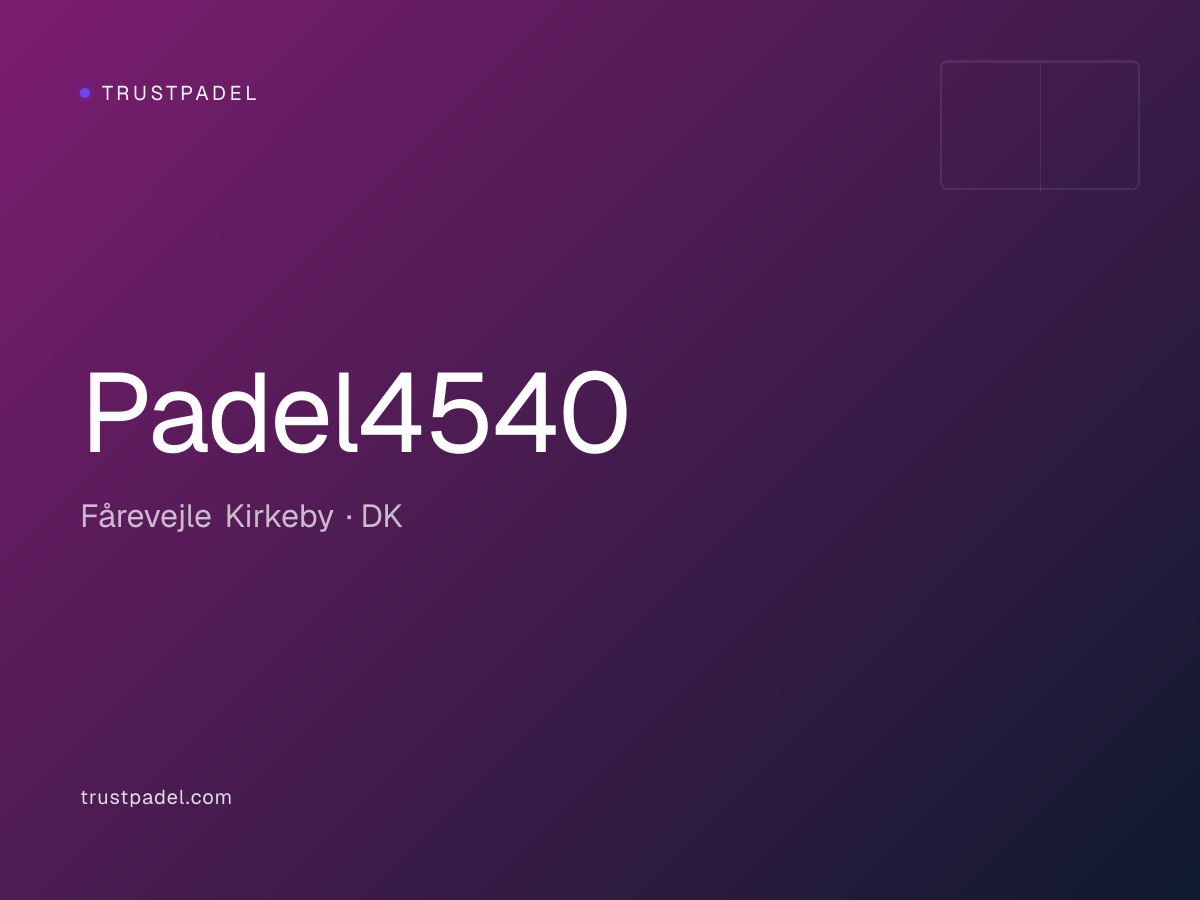 Padel4540 padel club