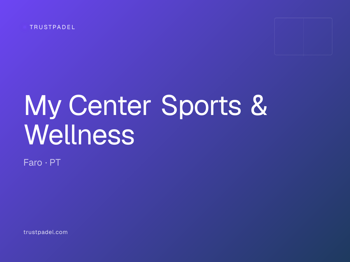 My Center Sports & Wellness padel club