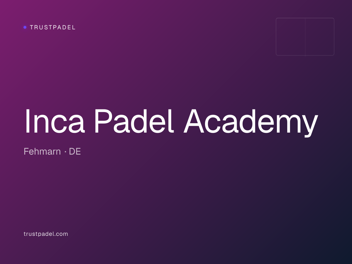 Inca Padel Academy padel club