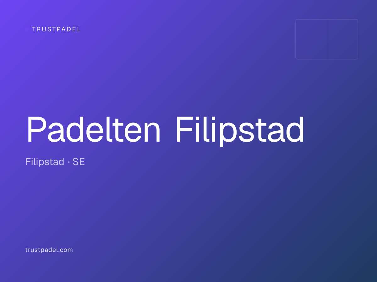 Padelten Filipstad padel club