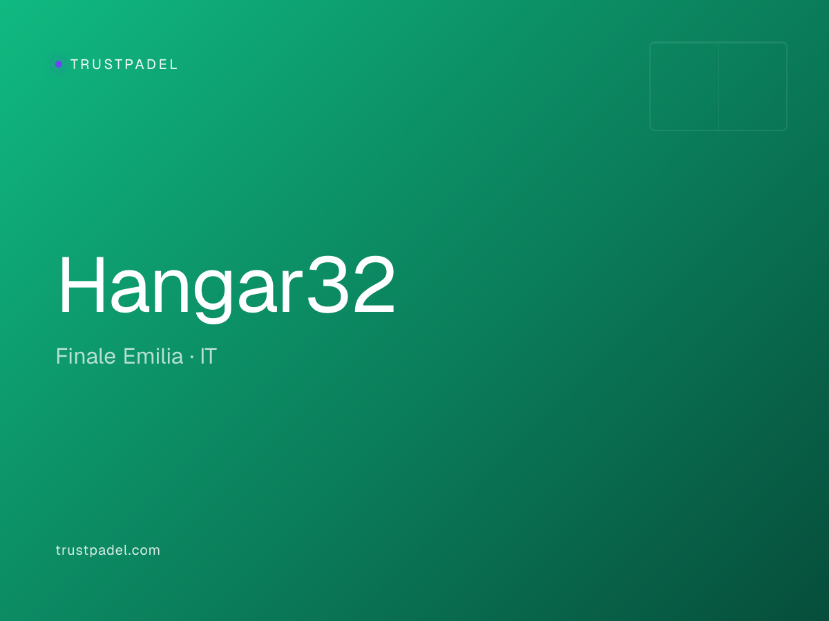 Hangar32 padel club