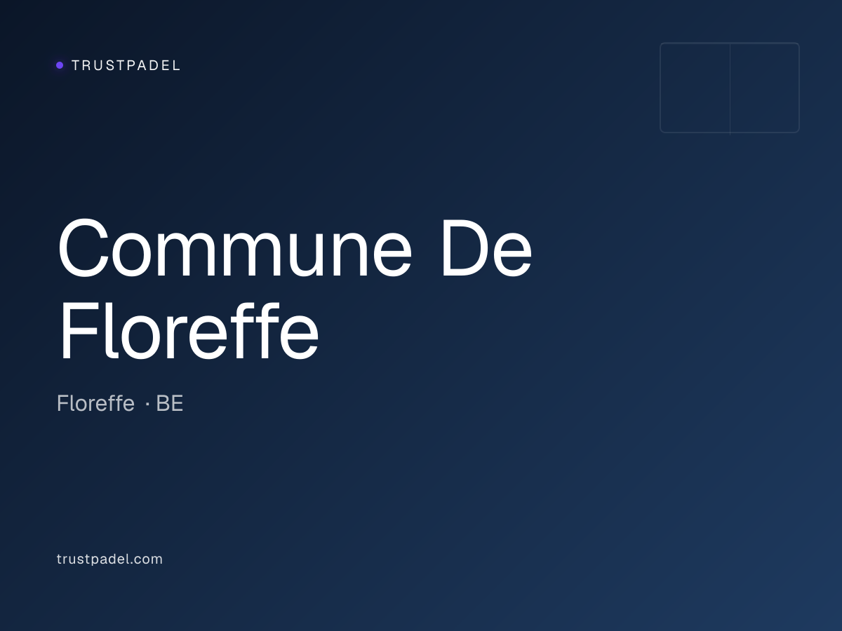 Commune De Floreffe padel club