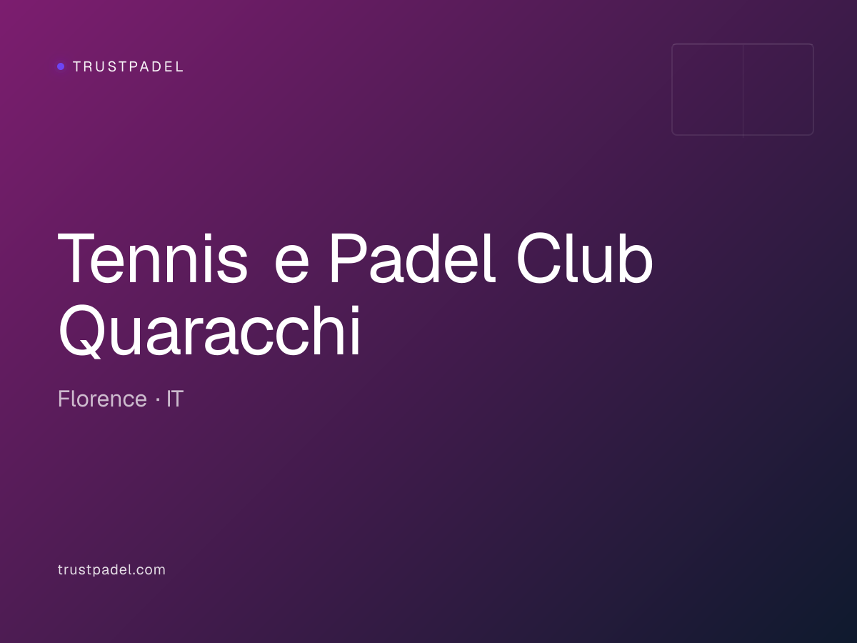 Tennis e Padel Club Quaracchi padel club
