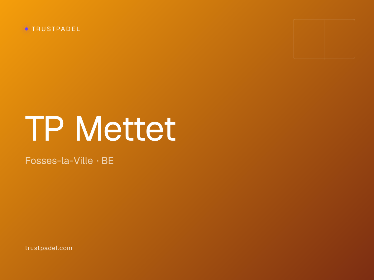 TP Mettet padel club