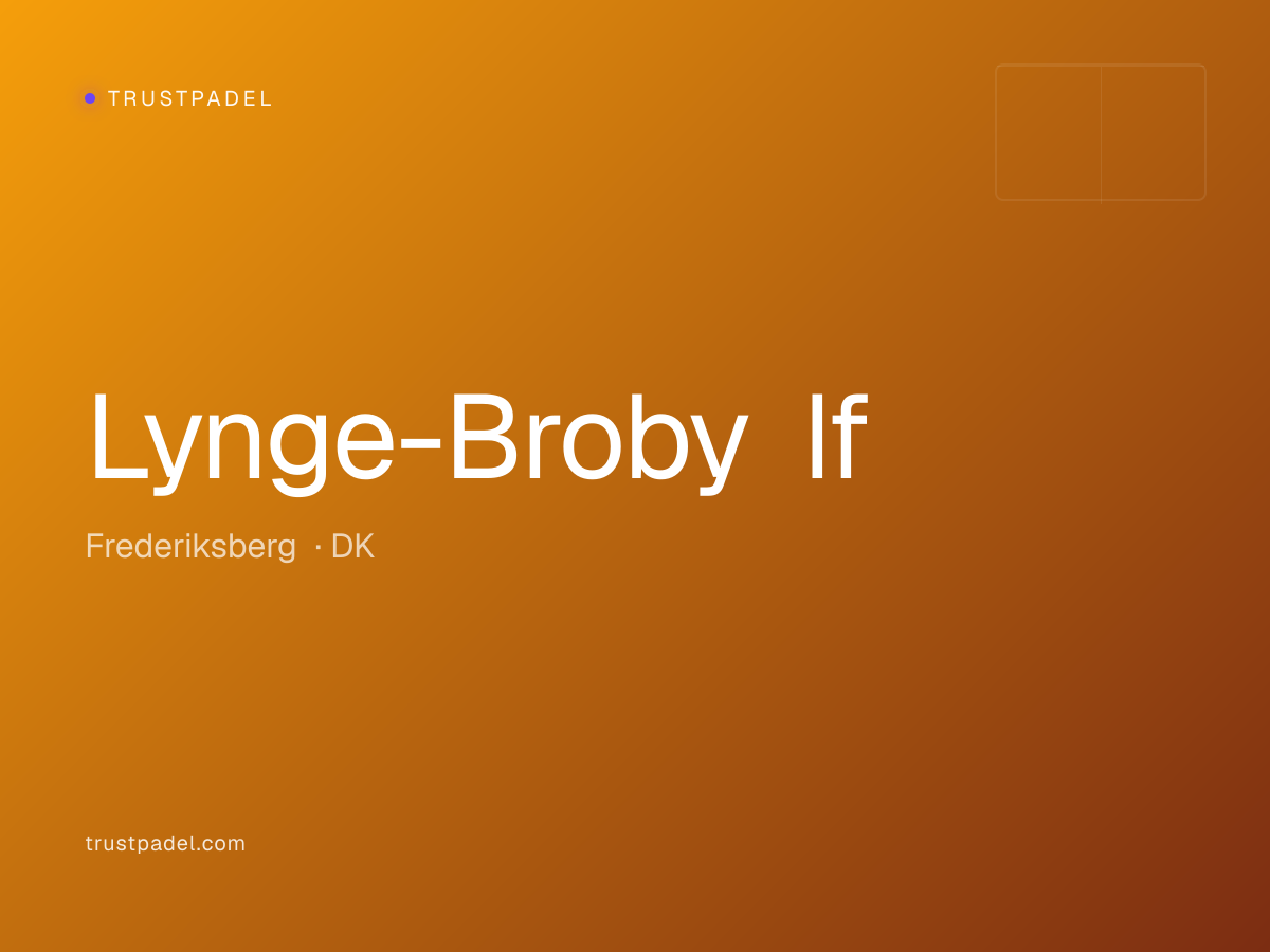 Lynge-Broby If padel club