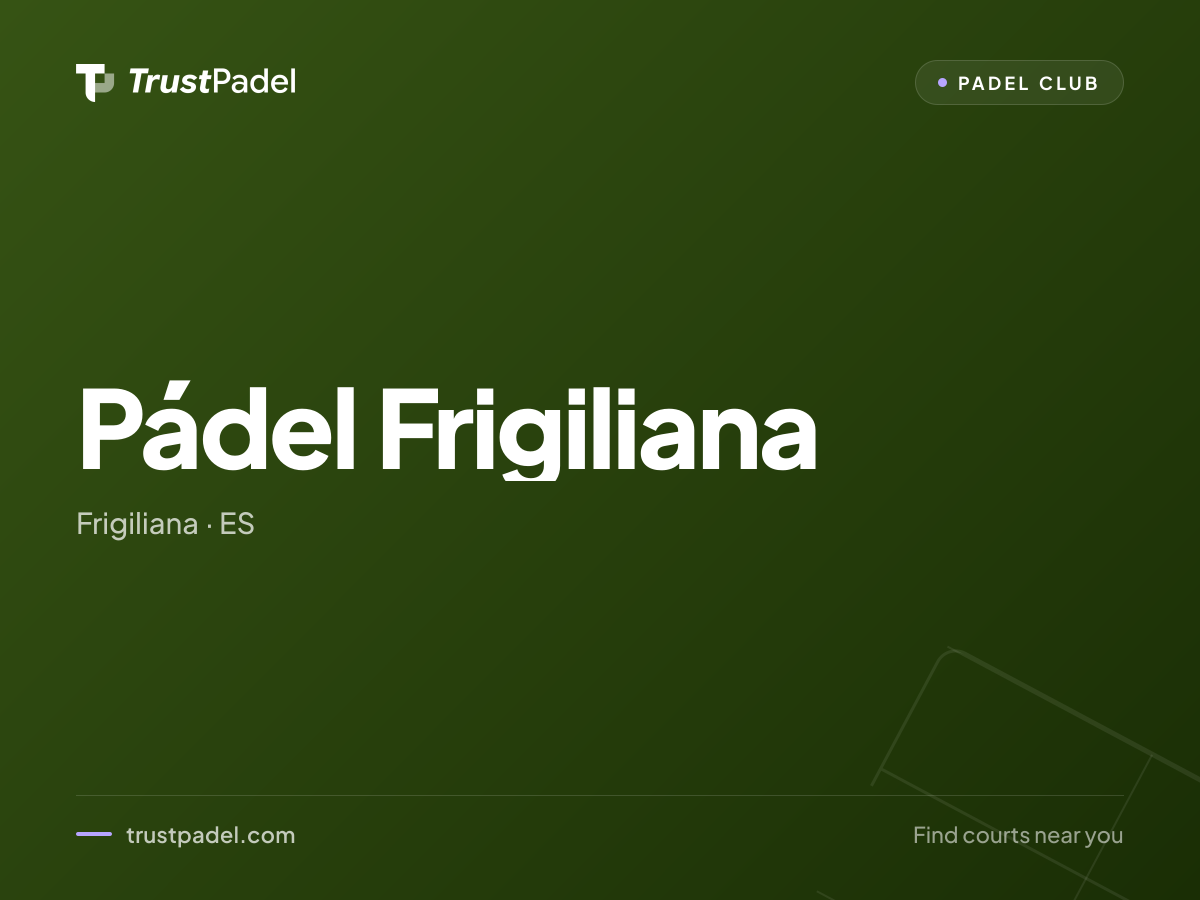 Pádel Frigiliana padel club