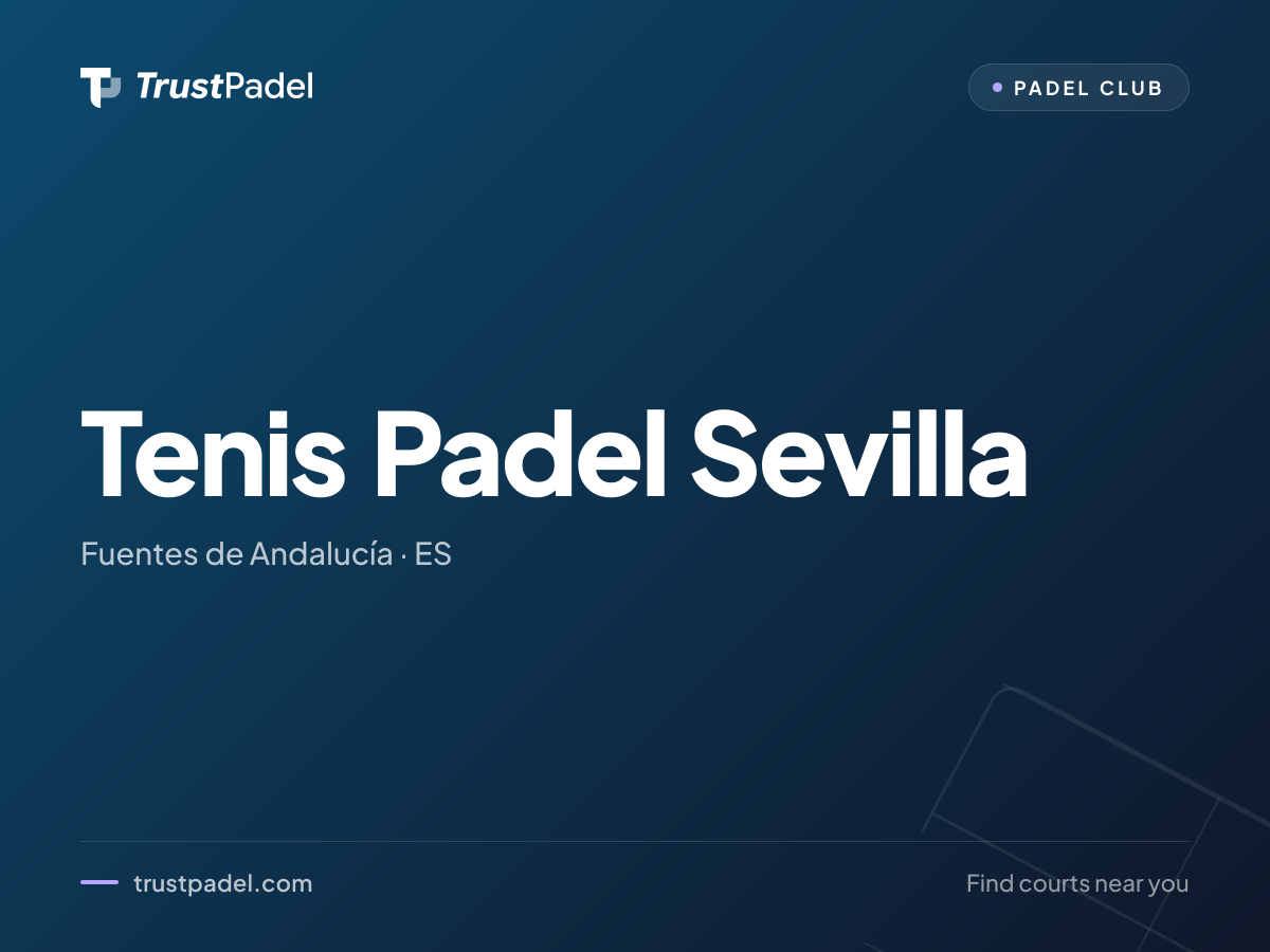 Tenis Padel Sevilla padel club