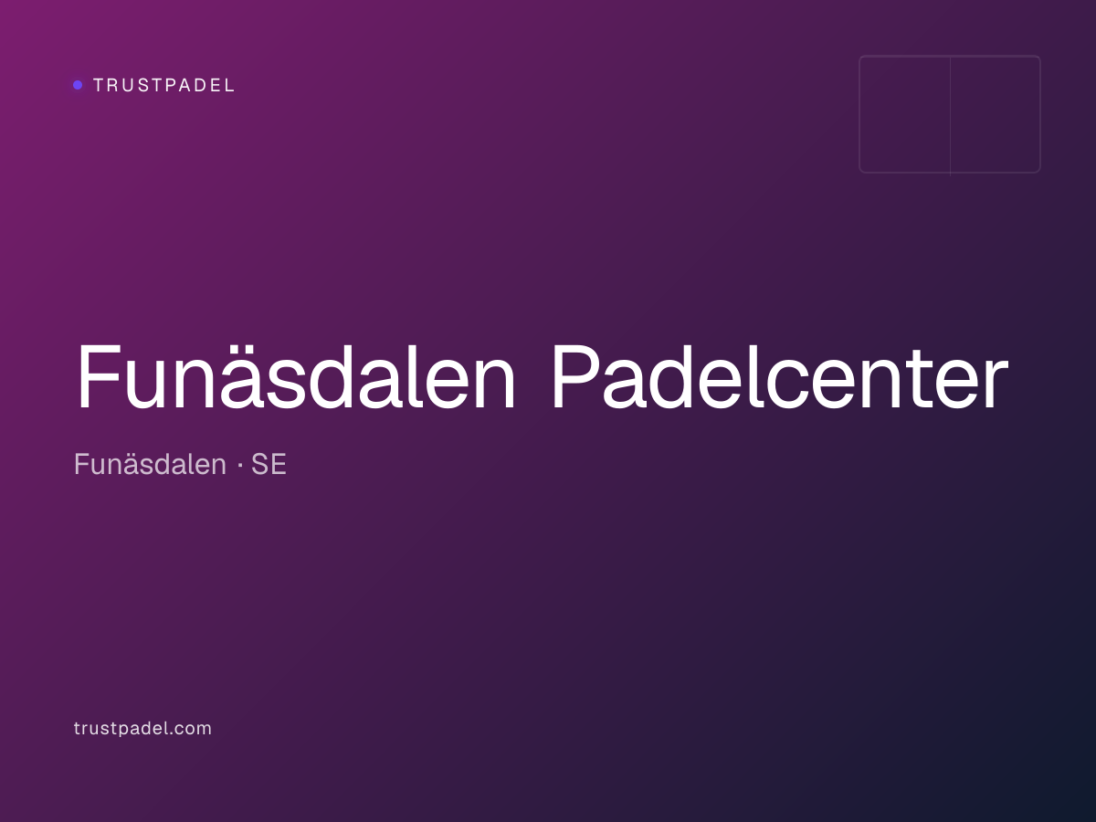 Funäsdalen Padelcenter padel club