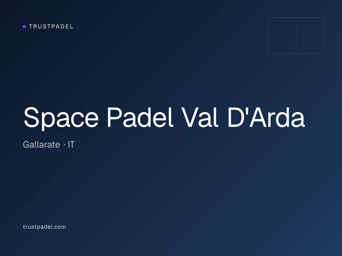 Space Padel Val D'Arda padel club