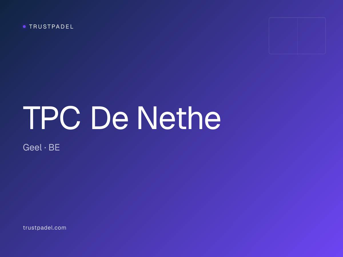 TPC De Nethe padel club