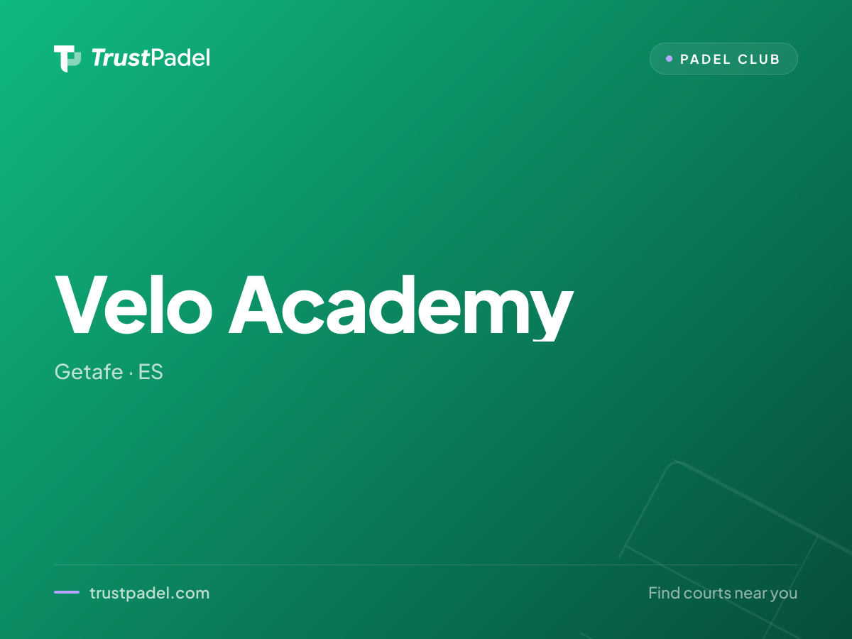 Velo Academy padel club