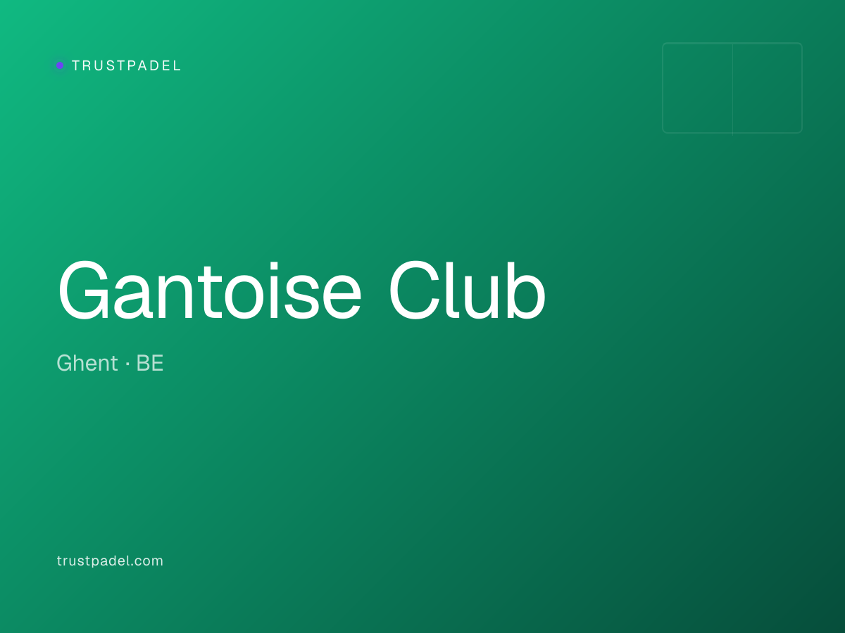 Gantoise Club padel club