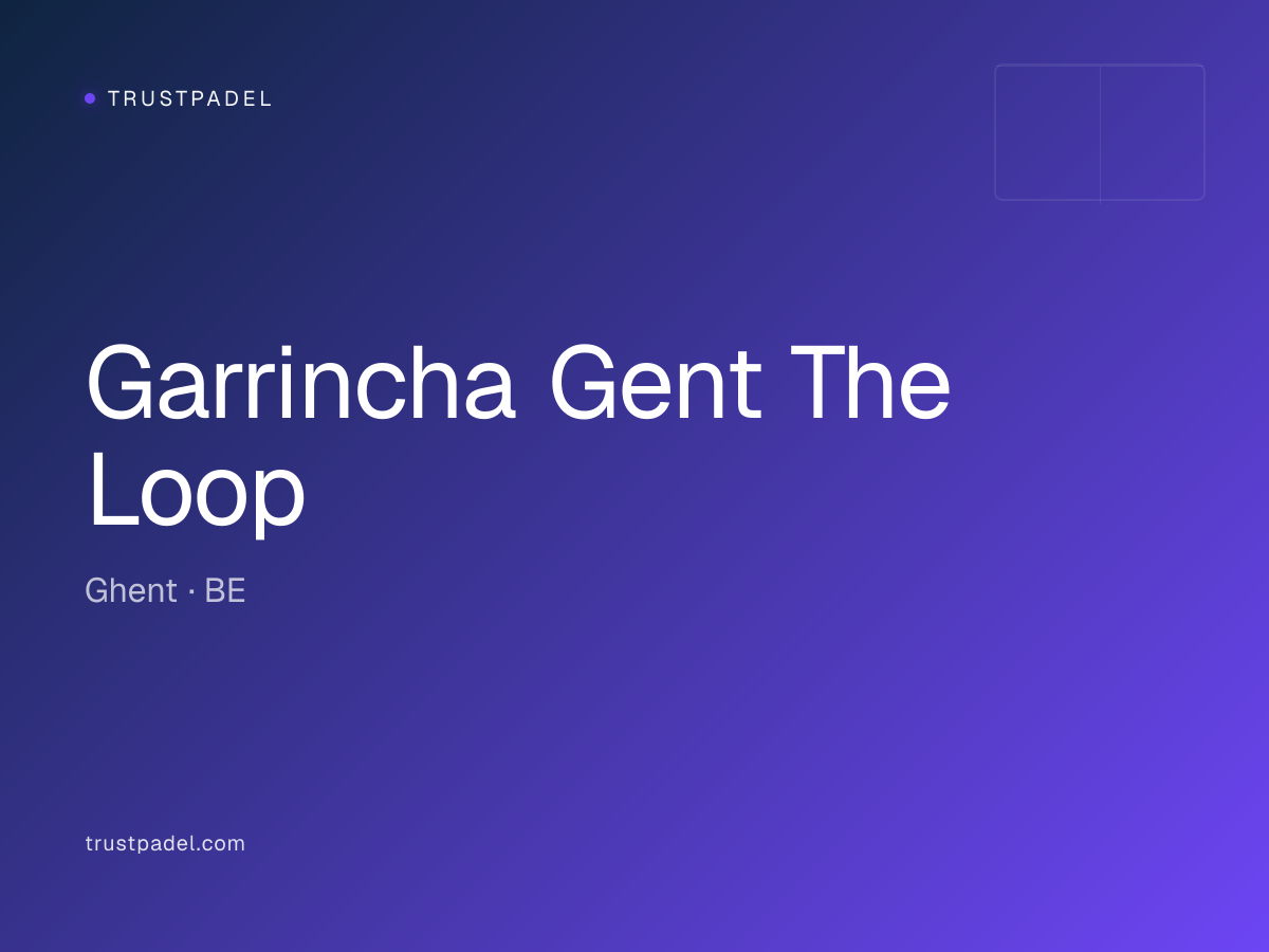 Garrincha Gent The Loop padel club