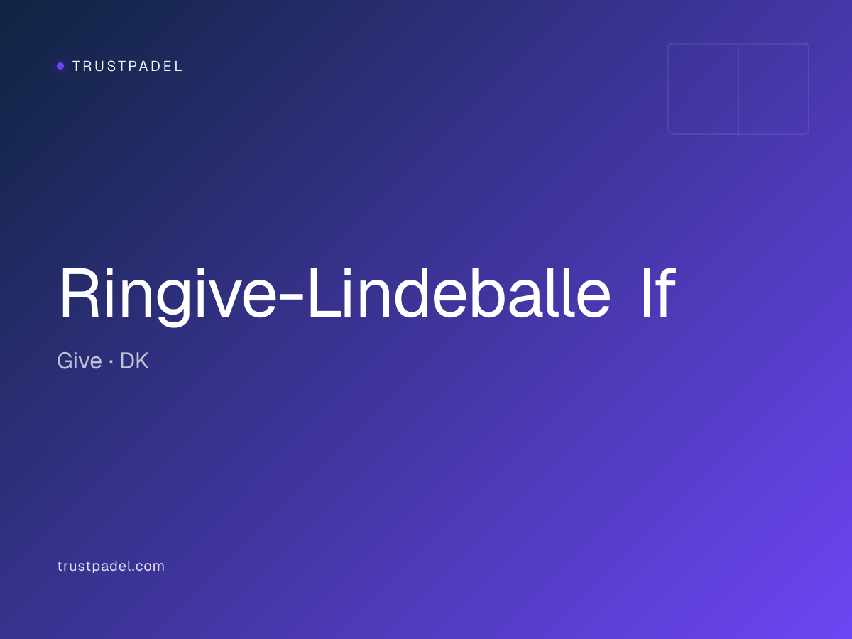 Ringive-Lindeballe If padel club