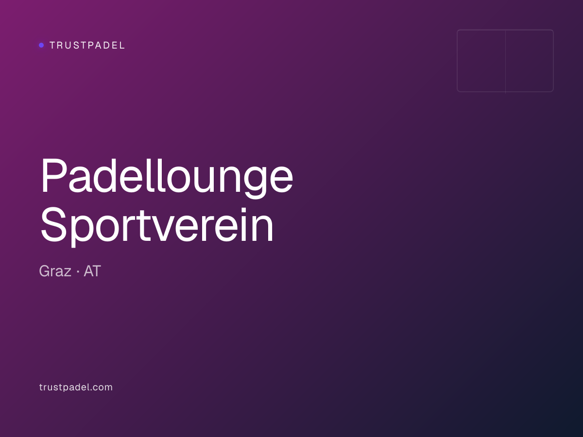 Padellounge Sportverein padel club