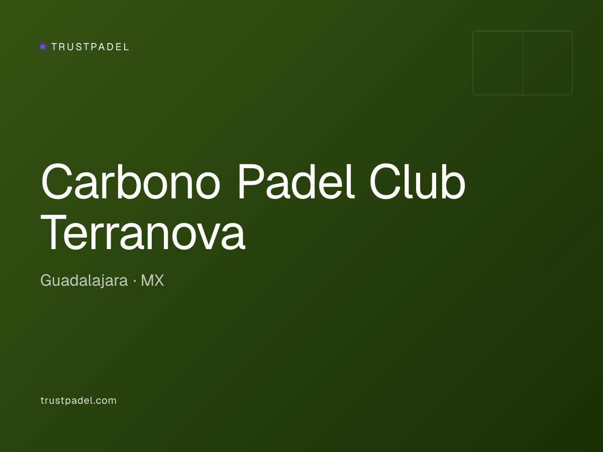Carbono Padel Club Terranova padel club