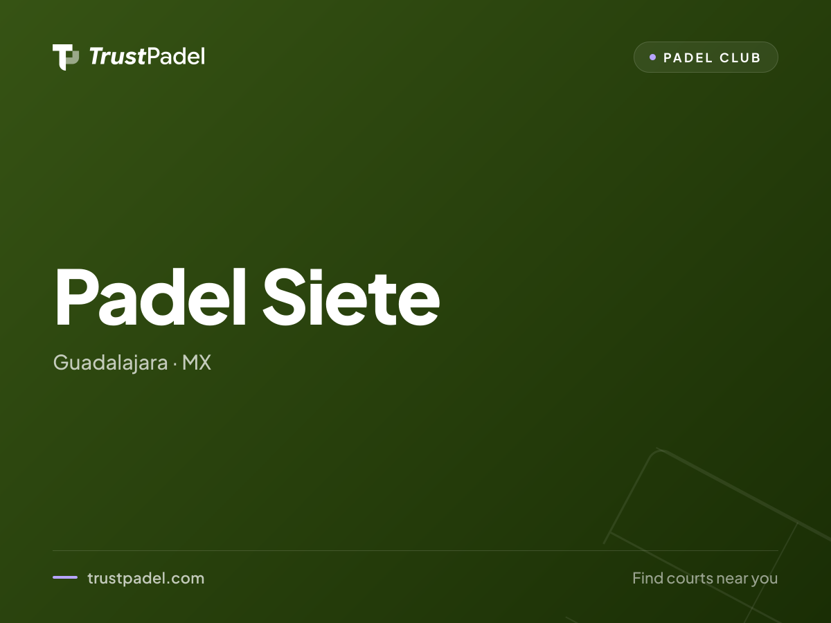 Padel Siete padel club
