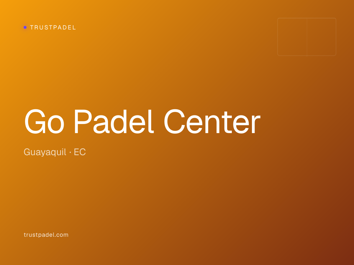 Go Padel Center padel club