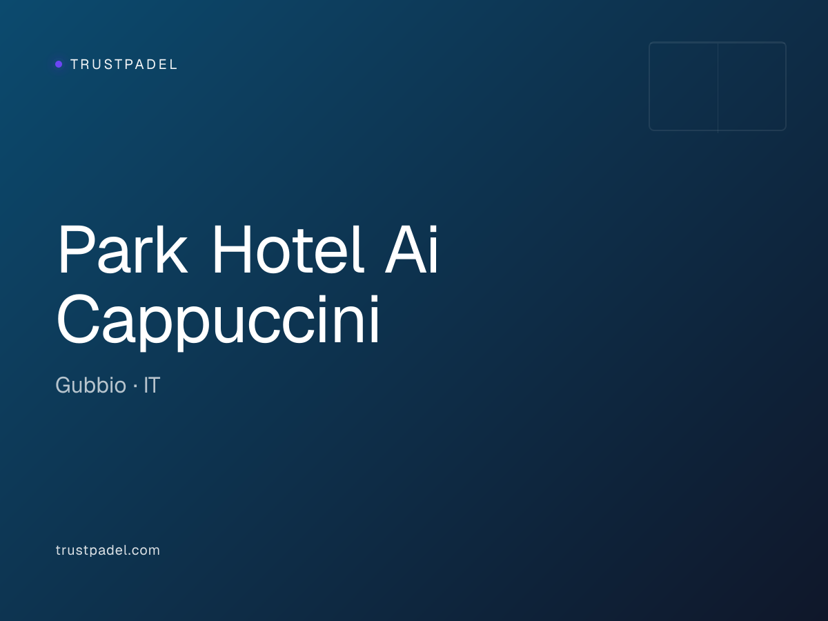 Park Hotel Ai Cappuccini padel club