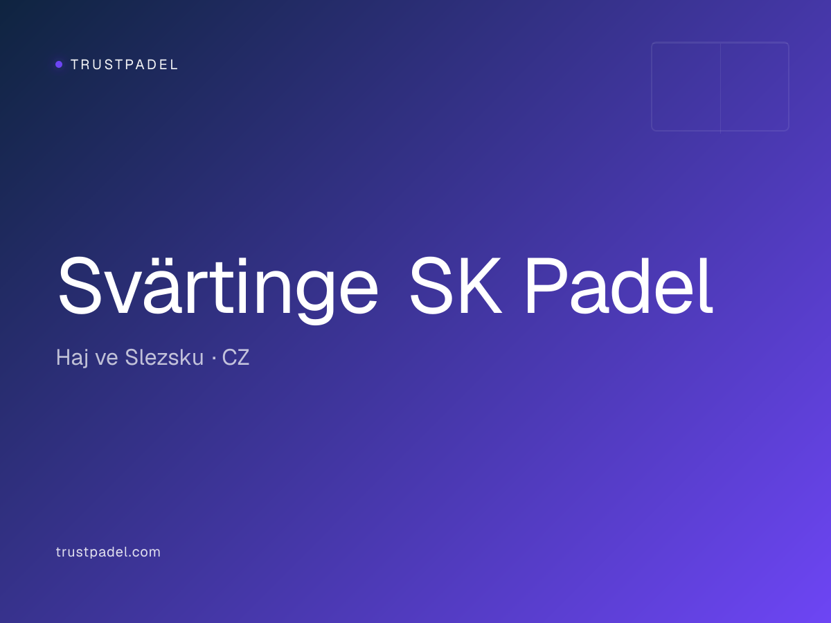 Svärtinge SK Padel padel club
