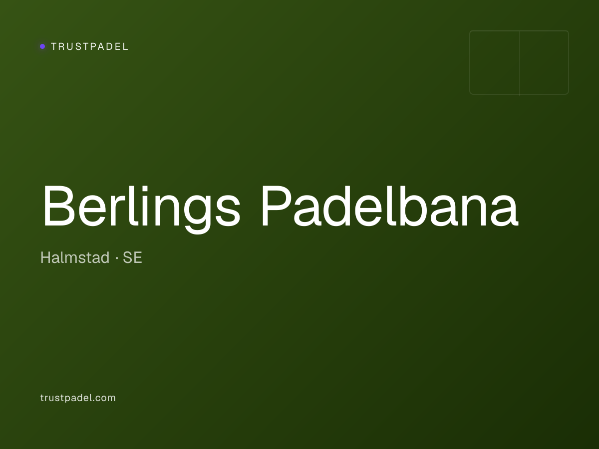 Berlings Padelbana padel club