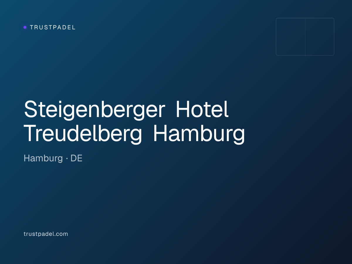 Steigenberger Hotel Treudelberg Hamburg padel club