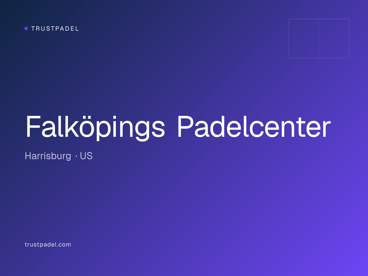 Falköpings Padelcenter padel club