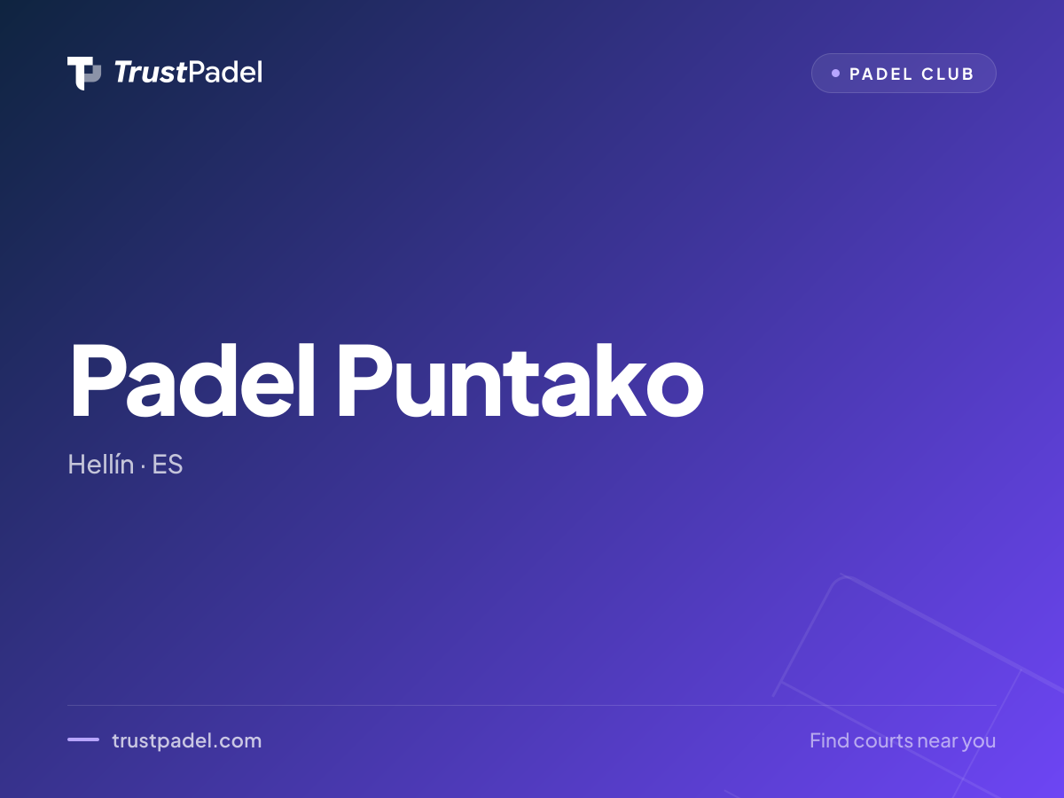 Padel Puntako padel club